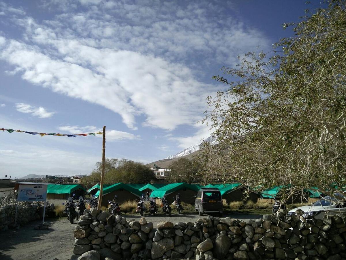 Pangong Delight Camps And Cottages Spangmik Екстериор снимка