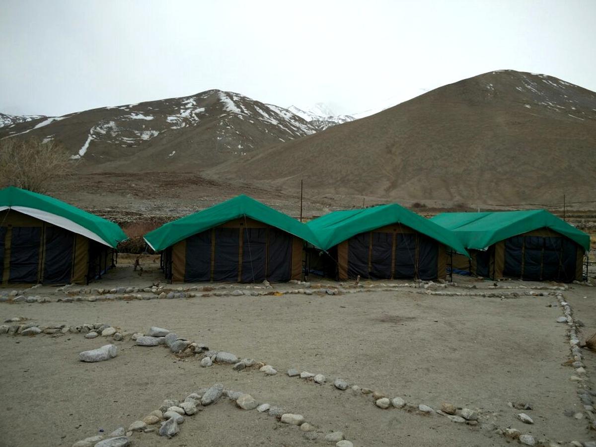Pangong Delight Camps And Cottages Spangmik Екстериор снимка